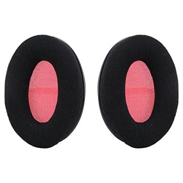 Imagem de Fone de ouvido, almofadas de ouvido flexíveis, fácil instalação para fones de ouvido Kingston KHX-HSCP HyperX Cloud II(vermelho)