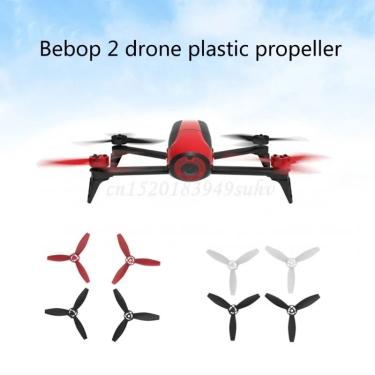 Imagem de Lâmina de propulsor de plástico para drone parrot bebop 2/fpv  4 peças