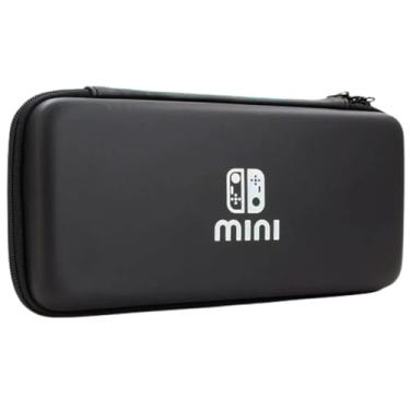 Imagem de Case Mini Bag Bolsa de Transporte Estojo De Viagem Capa De Proteção Compatível com Console Switch Lite (Preto) Bcm Shop