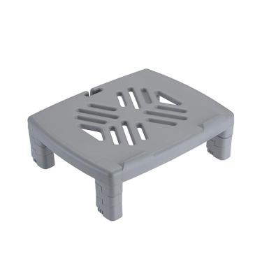 Imagem de Suporte para Monitor e Notebook - com Ajuste de Altura - Cinza - Maxcril 10090006