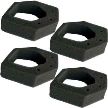 Imagem de Pacote com 4 filtros de ar 17211-Z0H-800 para Honda GX25 GX25N GX25NT FG110 FG110K1 UMK425 ULT425 UMS425 HHT25S Cortador de escova de corte a gasolina 17211-Z0H-000