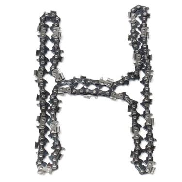 Imagem de 1 peça 10/12/14/16/18/20 correntes de motosserra 3/8 pitch lp corrente de serra elétrica motosserras elétricas acessórios de substituição, 18 polegadas 62 link de acionamento