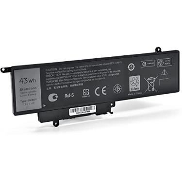 Imagem de Bateria Para Notebook New GK5KY Replace for Dell in spiron 11 3147 3148 3152 Series in spiron 13 7353 7352 7347 7348 7359 7558 7568 15 7558 7568 4K8YH RHN1C 92NCT P20T P20T001 451-BBKK