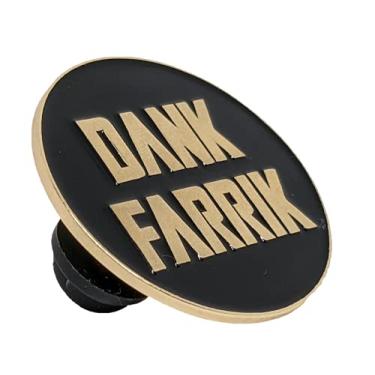 Imagem de Broche Dank Farrik | Broche Esmaltado Star Wars The Mandalorian Andor Fan Swear Word Preto e Dourado, 1.25 inches, Metal