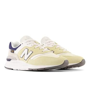 Imagem de New Balance Tênis feminino 997H V1, Dawn Brilho/Branco, 5