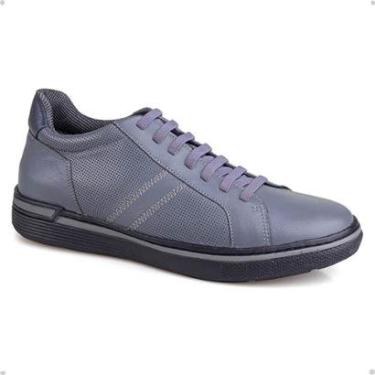 Imagem de Sapatenis Couro Rafarillo com Cadarço Você + Alto Masculino-Masculino