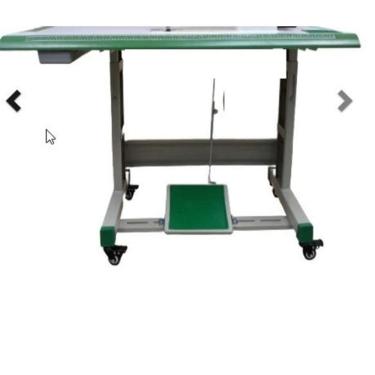 Imagem de Bancada   Estante De Ferro+Tampo+Rodinhas  Pra Reta Direc