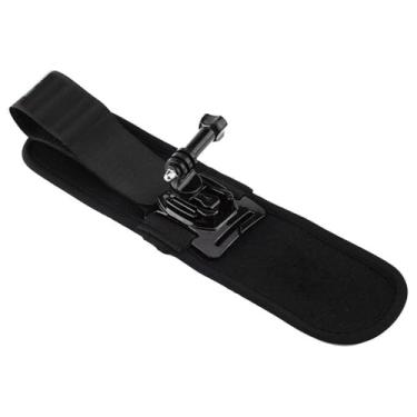 Imagem de Cinto de mão preto com alça de pulso 2024 com suporte para mountain bike esportes radicais para GoPro Hero 6 5 4 3+ acessório