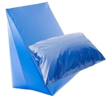 Imagem de Encosto Triângulo Courvin E Travesseiro Hospitalar Courvin - Fisioterapia Acamado Reabilitação Exercícios Físicos Academia Clínica Estética Hospital Home Care Casa Estética