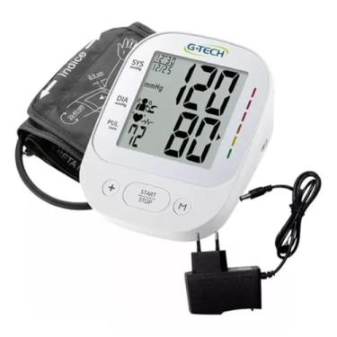 Imagem de Aparelho De Pressão Braço Digital G.t.e.c.h La800 Fonte E Pilhas