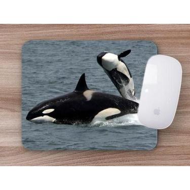 Imagem de Mouse Pad Emborrachado Personalizado Praia Mar Oceano Peixe - Deluzz, 