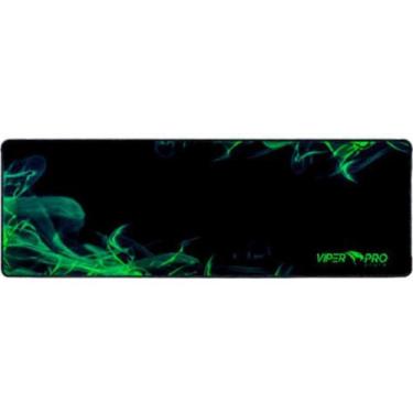 Imagem de Mousepad Gamer Viper PRO PYTHON - 405  PRETO/VERDE - Vivensis Tecnolog