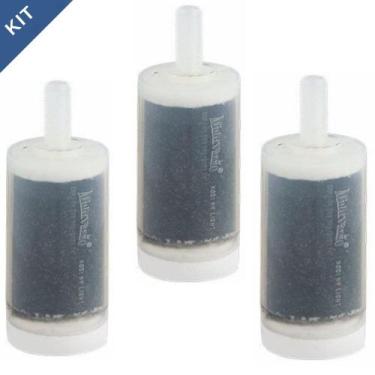 Imagem de Kit 3 Refil / Vela Universal Para Toneira Com Filtro com carvão ativo 