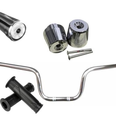 Imagem de Guidão Mais Pezinho e Manopla Factor 125 Fazer 150 Yamaha Motos - Mani