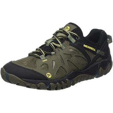 Imagem de Merrell Tênis aquático masculino All Out Blaze Aero Sport para caminhada, Oliva empoeirada, 39