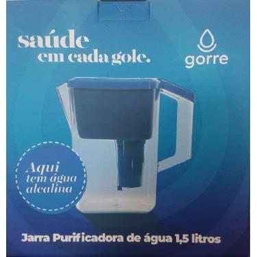 Imagem de Jarra Purificador Água Alcalina Branco - Gorre