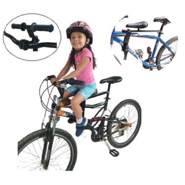 Imagem de Cadeirinha Infantil Bicicleta Bike Dianteira Assento Frontal 35KG C/GU