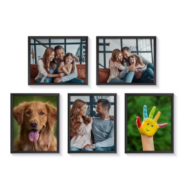 Imagem de Porta Retrato de Parede 20x25 Moderno Kit Fotos Para Família Casa Comp