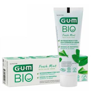 Imagem de Gum GEL Dental GUM Bio Menta Fresca com Aloe Vera 75ML Vegano - Sunsta