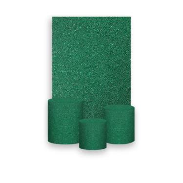 Imagem de Painel De Festa Vertical 1,50 x 2,20 + Trio De Capas Cilindro - Efeito