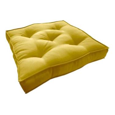 Imagem de Almofada Futton Turco 42x42cm - Mostarda - FASTLAR