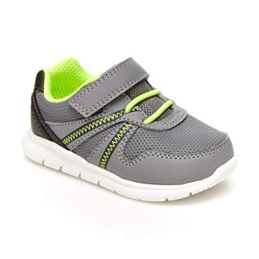 Imagem de Simple Joys by Carter's Tênis esportivo unissex para bebês Nicky, Cinza, 19