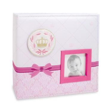 Imagem de Album Fotos Bebe Capa Tecido 100 Fotos 10x15 + 50 Fotos 15x21 - iCal