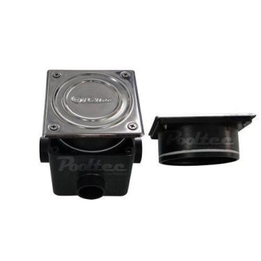 Imagem de Caixa de Passagem Para Refletor De Piscina com Tampa Inox Pooltec