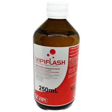 Imagem de Acrílico Líquido 250ml Resina Consertos Reparos Prótese - Vipi Flash -