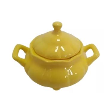 Imagem de Sopeira De Porcelana/Cerâmica Colorida (AMARELA) - Oferta