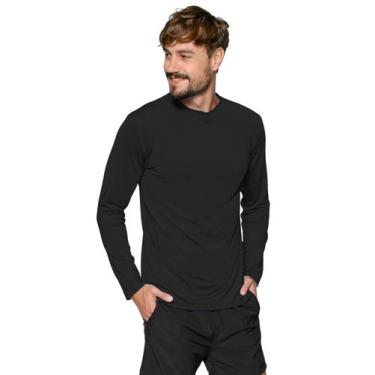 Imagem de Camiseta Masculina UV Manga Longa Proteção Solar UV50+ Conforto - Slim