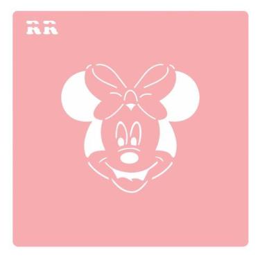 Imagem de Stencil Ratinha G - Ref.4106- 14,5cm - 1 unidade - RR Cortadores - Riz