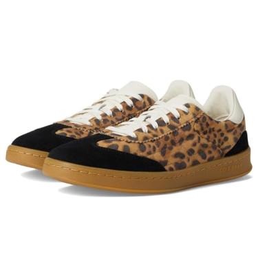 Imagem de Cole Haan Tênis feminino Grandprø Breakaway, Camurça com estampa de leopardo/preto/marfim/chiclete, 37