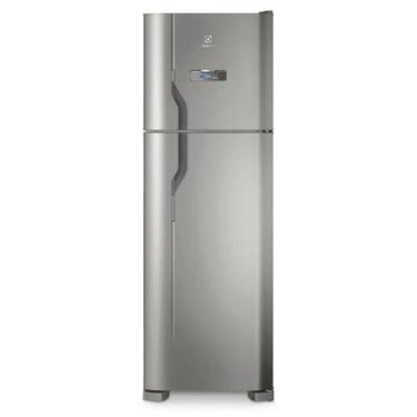 Imagem de Geladeira / Refrigerador Electrolux Frost Free Duplex DFX41, 371 Litros, Inox - 110 Volts