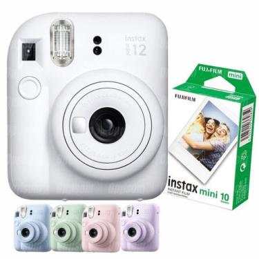 Imagem de Câmera Revela Foto Fujifilm Instax Mini 12 + Filme 10 Fotos Branca - O