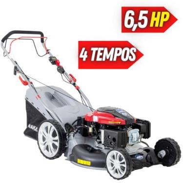 Imagem de Cortador De Grama Uso Profissional Nakashi LR225TE 196cc 6,5HP Com Par