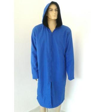 Imagem de Roupão Parka Jaqueta Adulto de Natação Manga Longa Atoalhado - FF ESPO