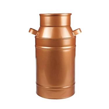 Imagem de Latão de Leite decoração Rústico 34 cm Pintado Metal Galvanizado produ
