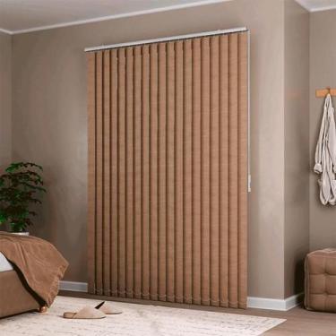 Imagem de Persiana vertical blackout Largura 1,50 X 1,50 Altura - Cores - CRISDA