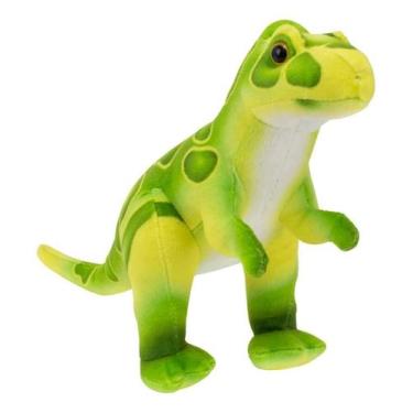 Imagem de Dinossauro Tiranossauro Verde 21cm - Pelúcia - Foffy