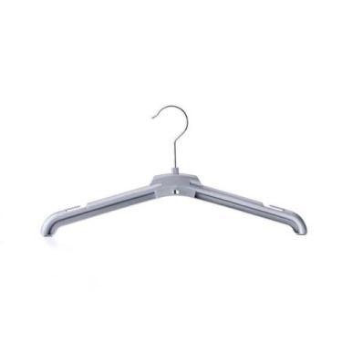 Imagem de Cabide blusa bebê 25-4 cm - 1038 - IOPLAST, Prata, 400 peças