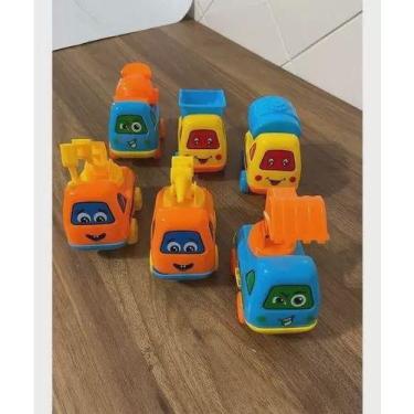 Imagem de Carrinhos Miniatura A Fricção Máquina De Construção . - toys king