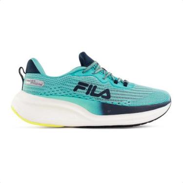 Imagem de Tênis Fila Racer Speedzone Feminino, 35, Azul, Marinho