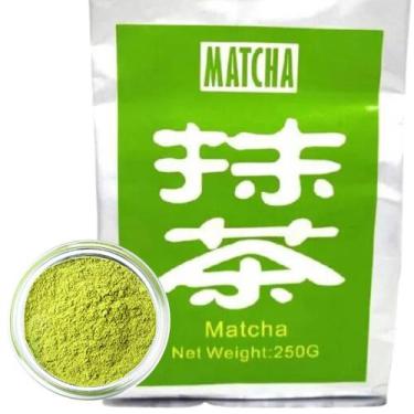 Imagem de Pacote Chá Verde em Pó Matcha 250g  - Matcha Co Ltd