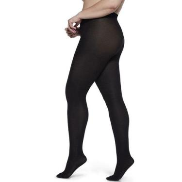 Imagem de Meia-Calça Loba Lupo 05786-001 Plus Size, Preto, XG/PLUS