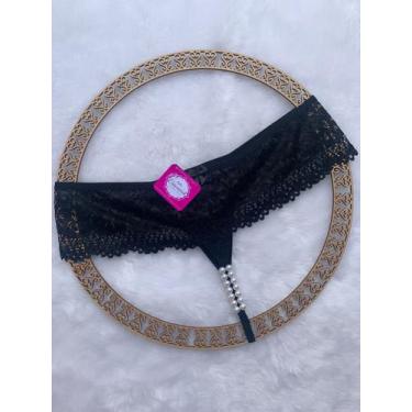 Imagem de Calcinha Tailandesa Sexy Fio com Pérolas Massageadoras Luxo - Bella Es