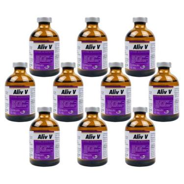 Imagem de Kit 10 Aliv V Agener União - 50 Ml Expectorante Mucolítico - 000212