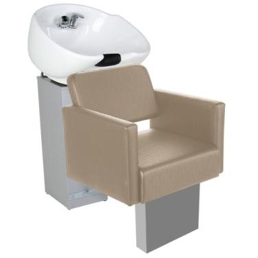 Imagem de Lavatório de Cabeleireiro Ravenna com Cuba de Porcelana - CC&S, Fendi