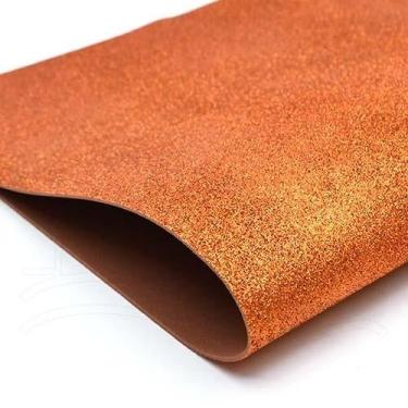 Imagem de Placa de EVA Glitter 40 x 60cm  Make +, COBRE
