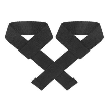 Imagem de 50 Pares de Talas Straps Hand Grips Cor Preto Para Homem e Mulher - Be
